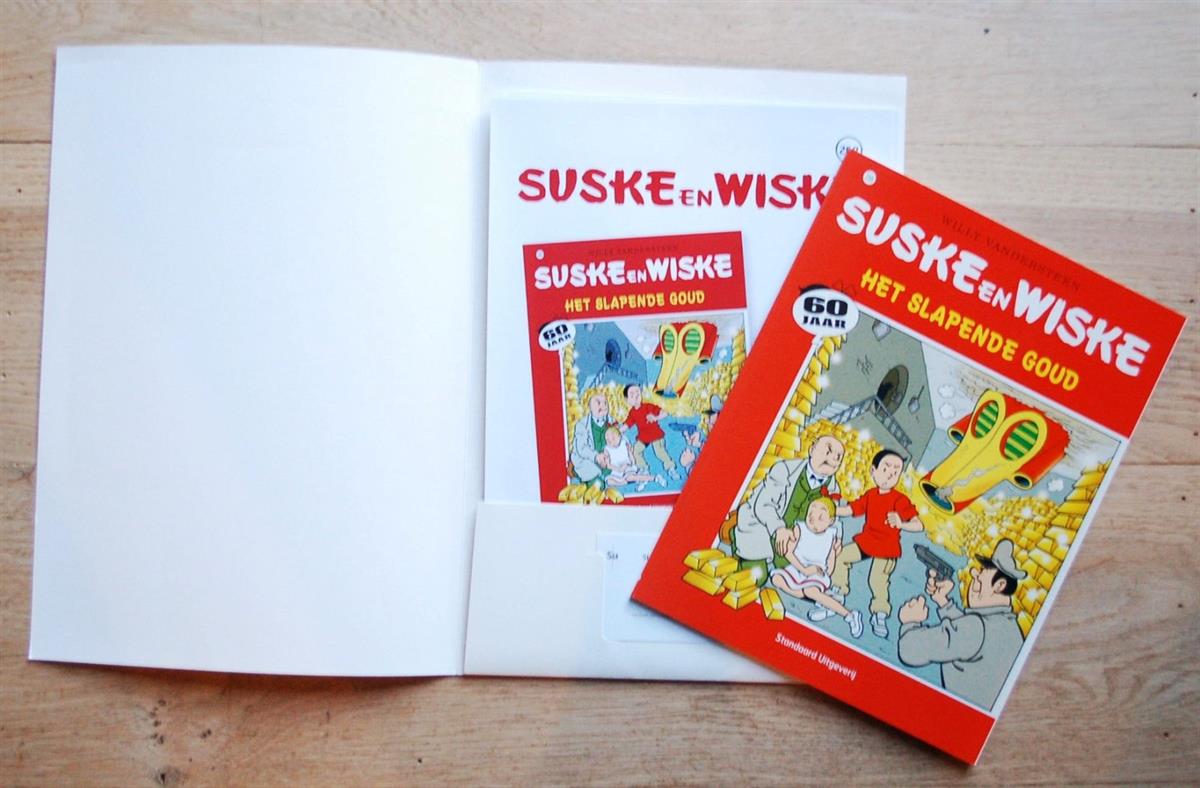 Suske en Wiske - Persmap Slapende Goud en sc- 2005