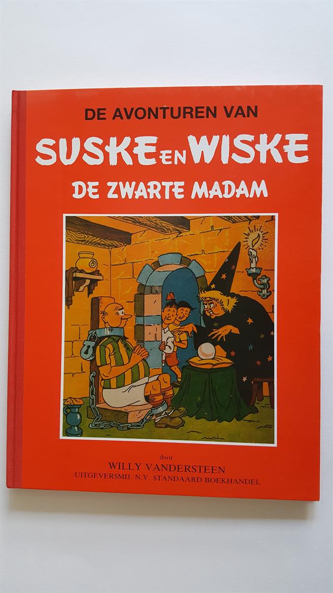 Suske en Wiske - De zwarte madam - luxe gelimiteerde uitgave op groot formaat (1991)