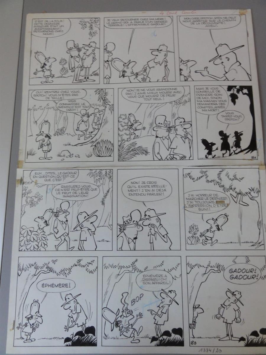 Guy Bara - Max l'explorateur - Originele pagina