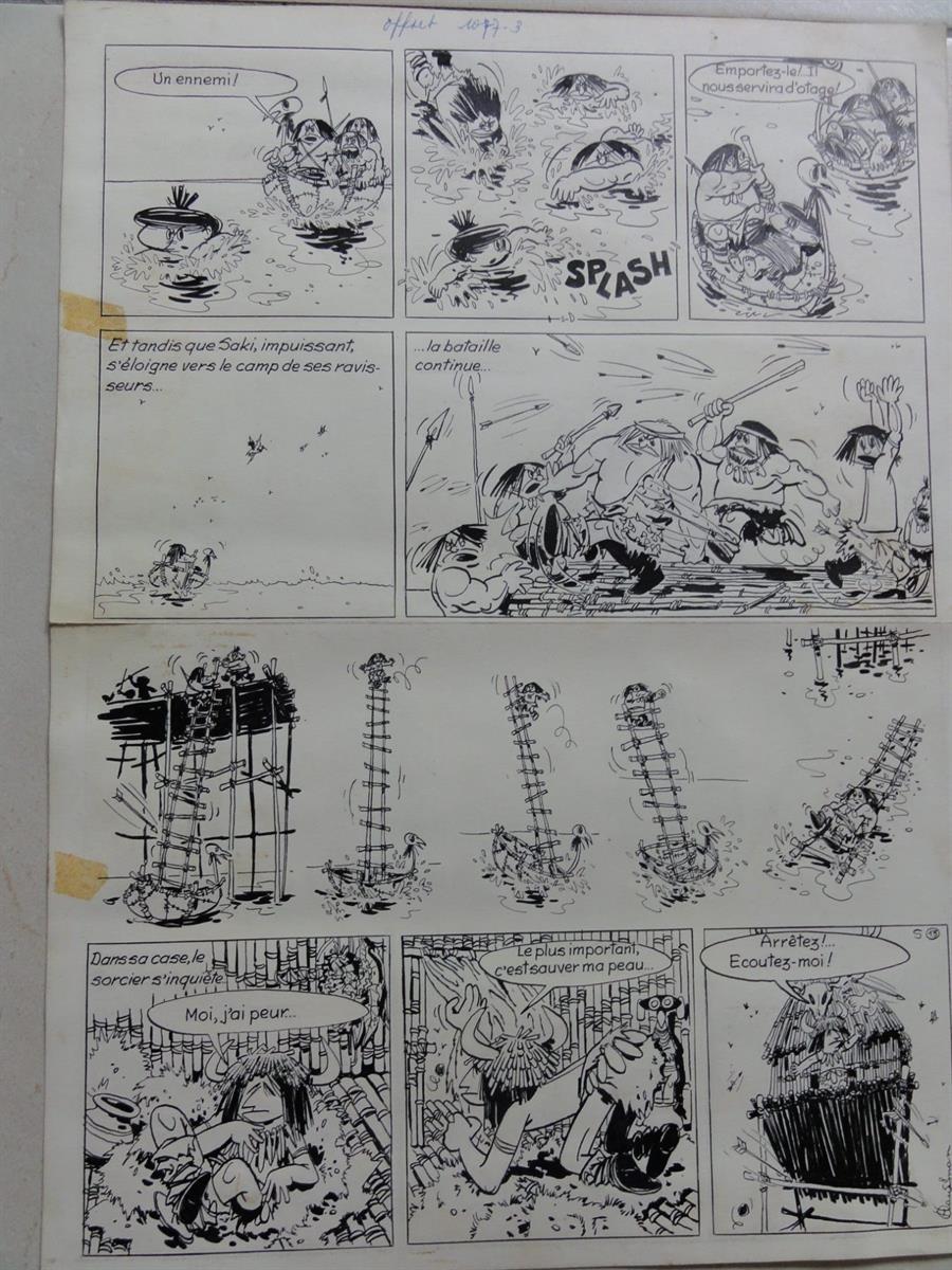 Hausman René - Saki et Zunie - Originele pagina - 1958