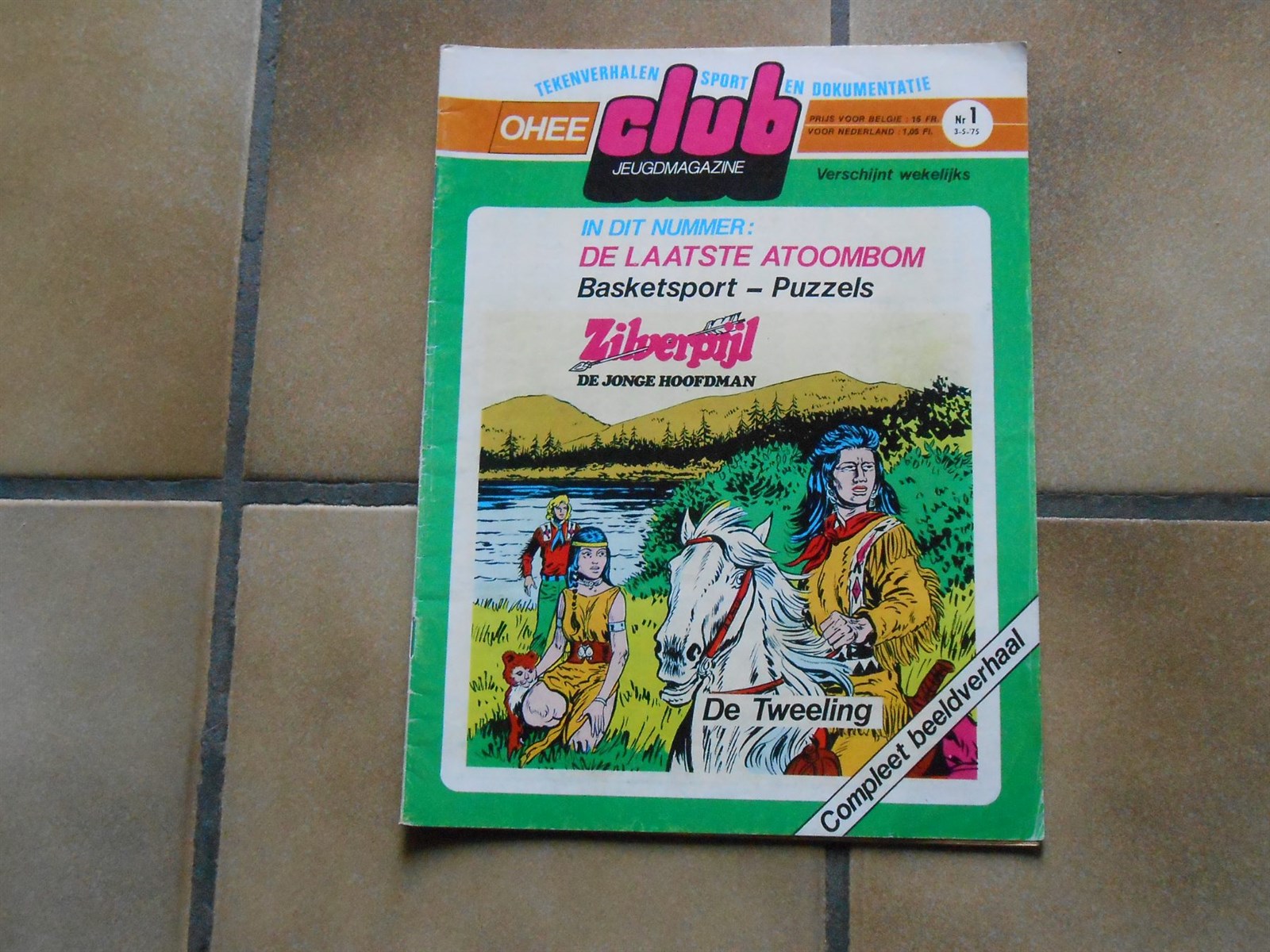 ohee club 1: zilverpijl de tweeling - sc - 1975