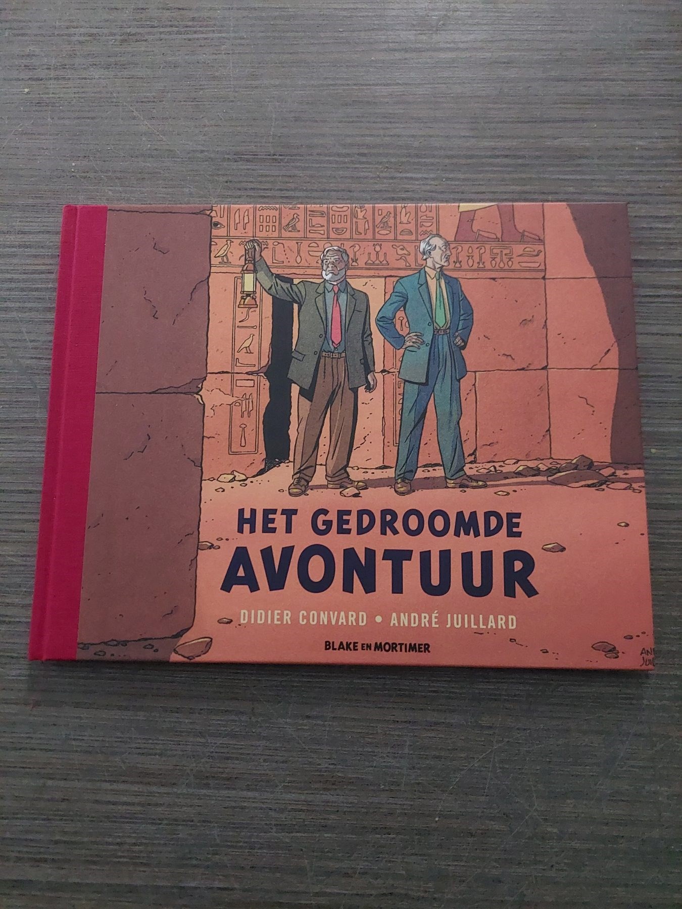Blake en mortimer - het gedroomde avontuur - hc oblong formaat uit 2020 -Didier convard