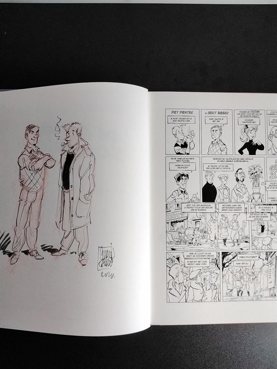 Pieter Pienter - de geniale soepselder- luxe HC - 1e druk - 2021 - Met originele tekening van Charel Cambre 