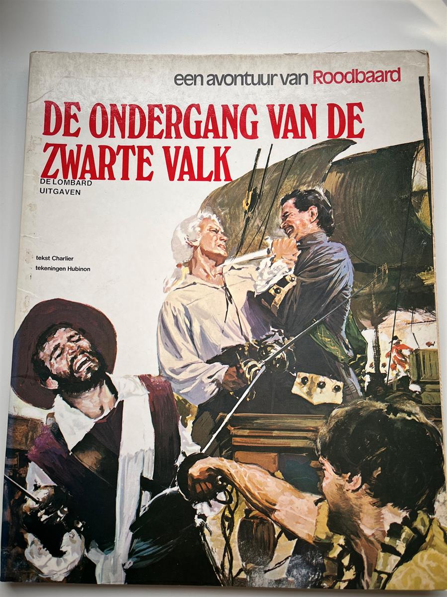 Roodbaard nr 8 - De ondergang van de zwarte valk - 1ste druk 1965 - SC