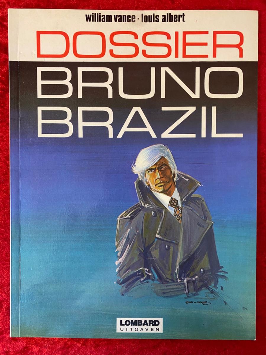Bruno Brazil - deel 10 - Dossier Bruno Brazil - Lombard uitgave - sc - 1977