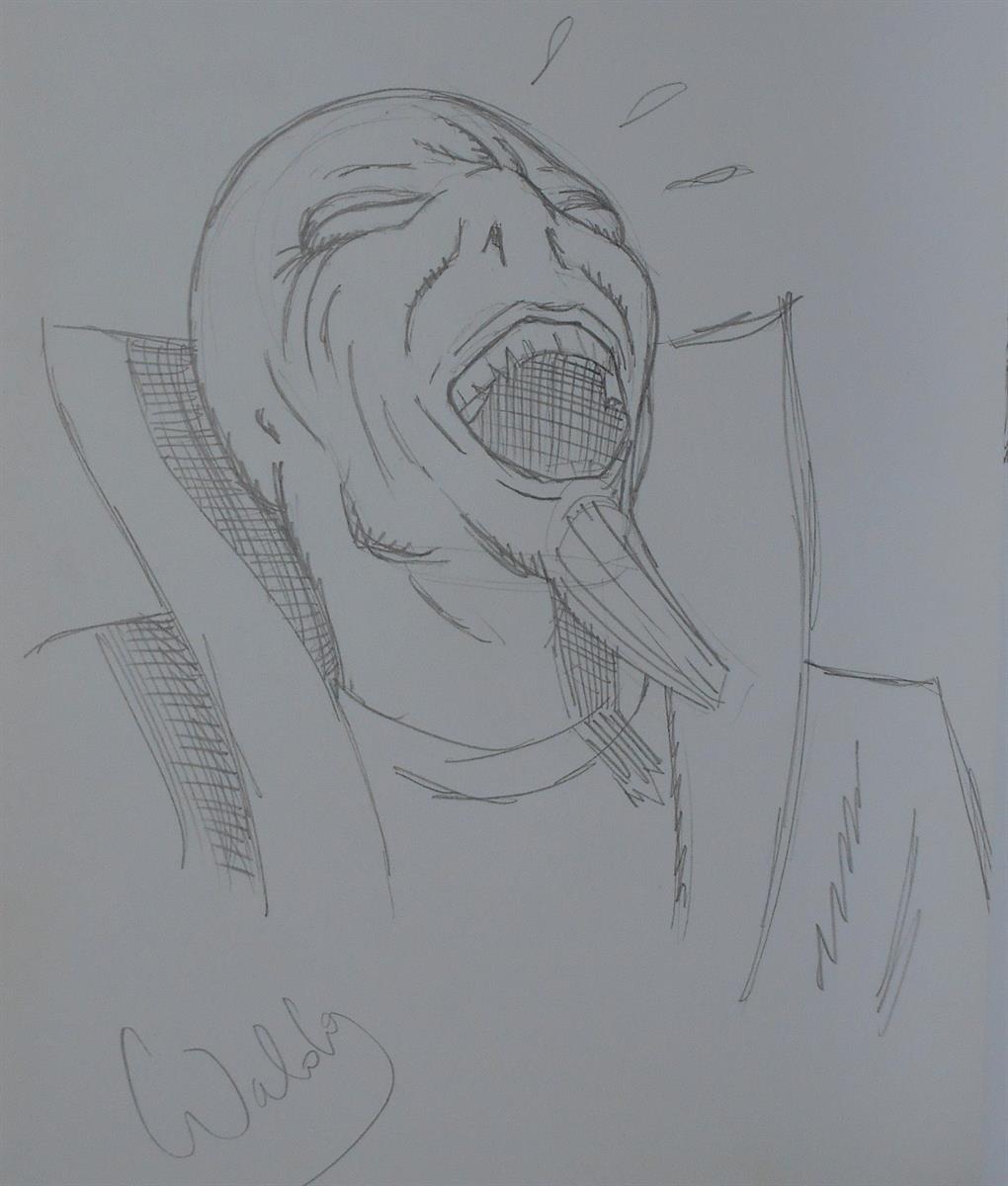 Kish - album met dédicace / fantekening, door Waldo - sc (2008)