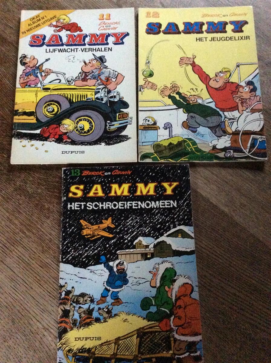 Sammy Nrs 11-12-13 ED/ED heruitgave 1978/1980
