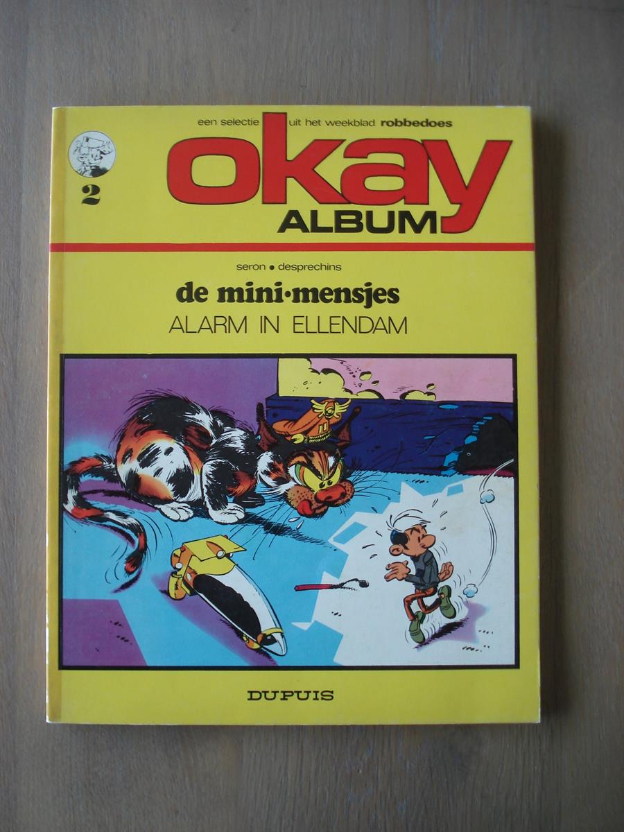 Minimensjes (De) - Okay 2 : Alarm in Ellendam - 1ste druk - 1972 - SC - Dupuis