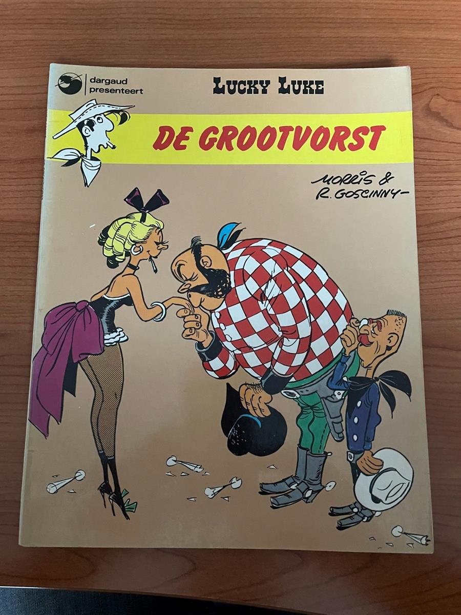 Lucky Luke nr10 - De grootvorst - 1ste druk 1975
