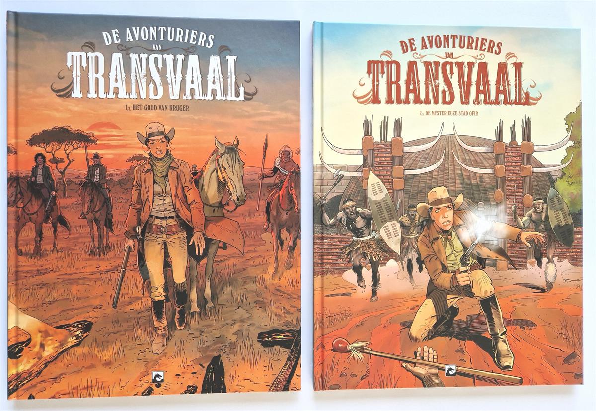 De avonturiers van Transvaal - Delen 1 en 2 samen - hardcovers - 1e druk - 2023