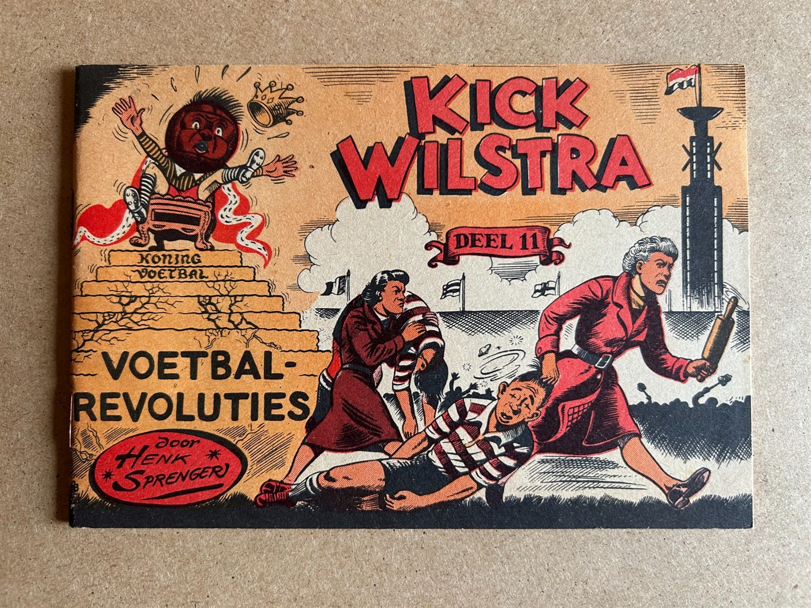 Kick Wilstra, nummer 11, Voetbal revoluties, 1957