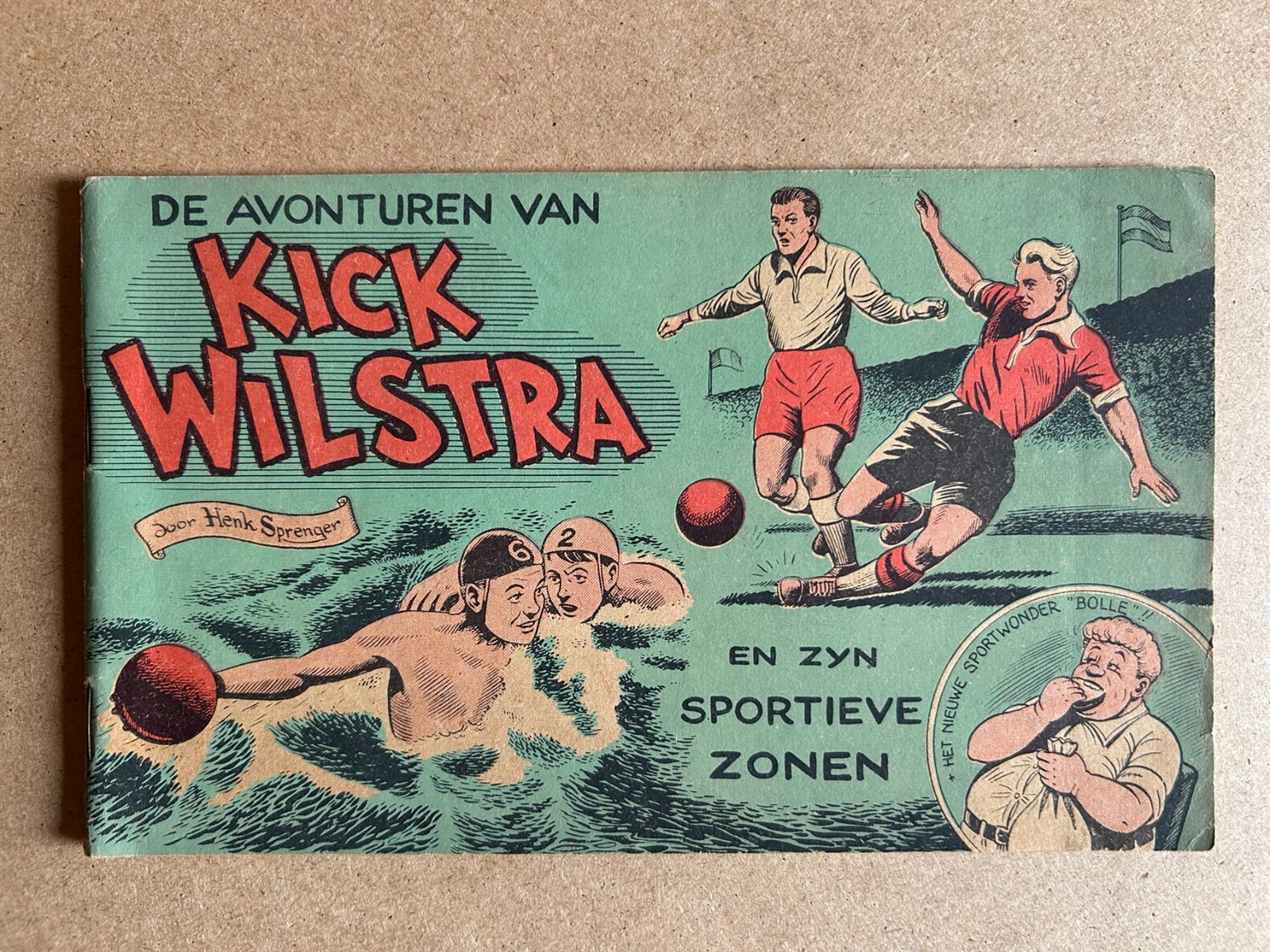 Kick Wilstra, nummer 5, Kick Wilstra en zijn sportieve zonen, 1955