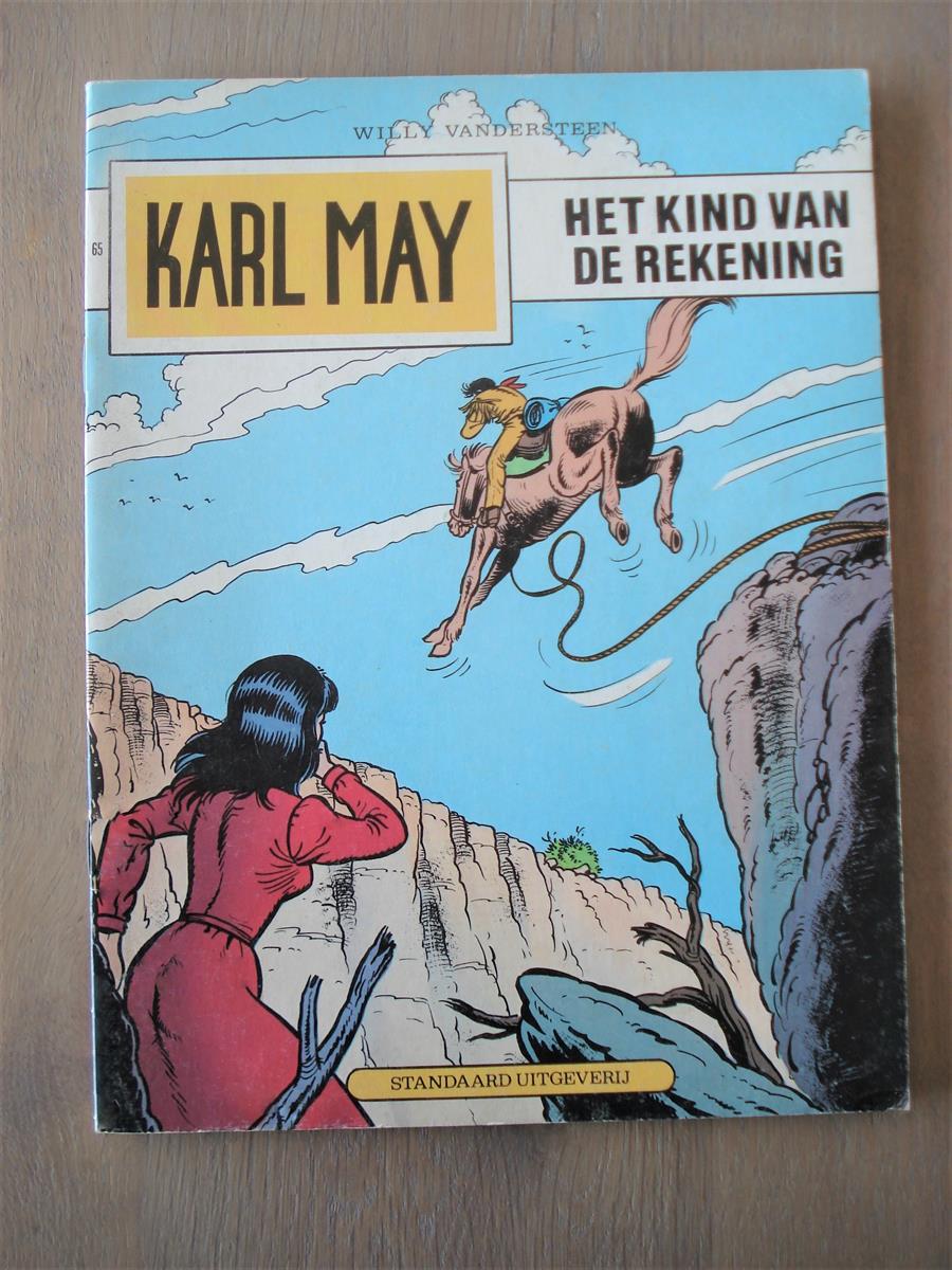Karl May - 65 - Het kind van de rekening - Willy Vandersteen - Standaard Uitgeverij  - 1ste druk - 1980 - SC