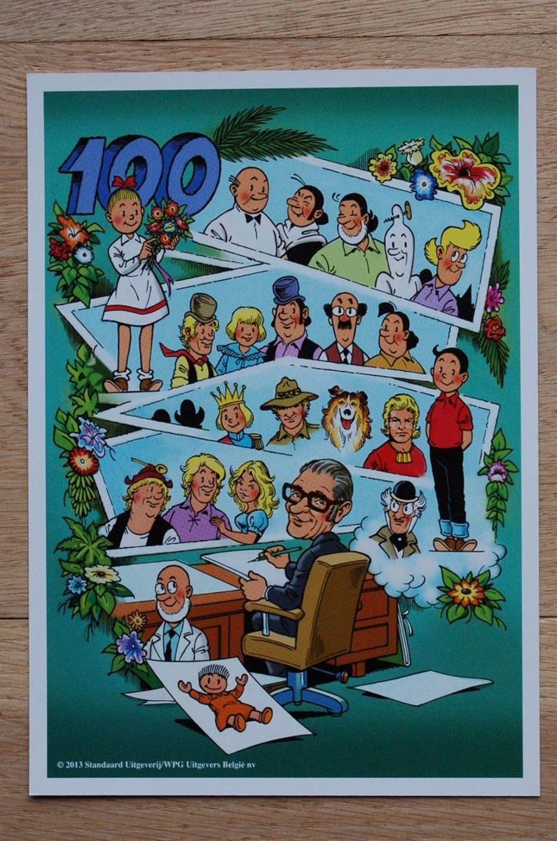 Suske en Wiske - hardcover - 100 jaar Willy Vandersteen - Striproute 2013