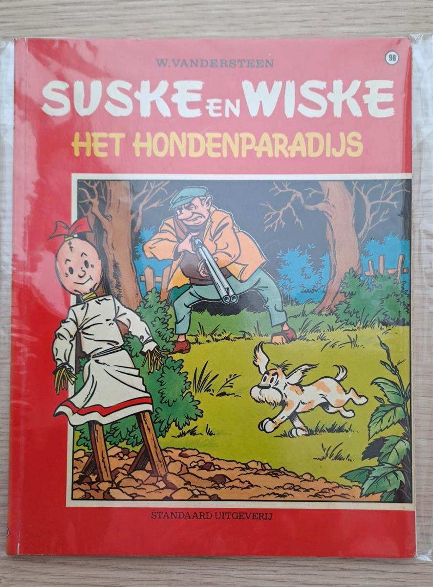 Suske en Wiske - het Hondenparadijs - 1969 - herdruk - Standaard