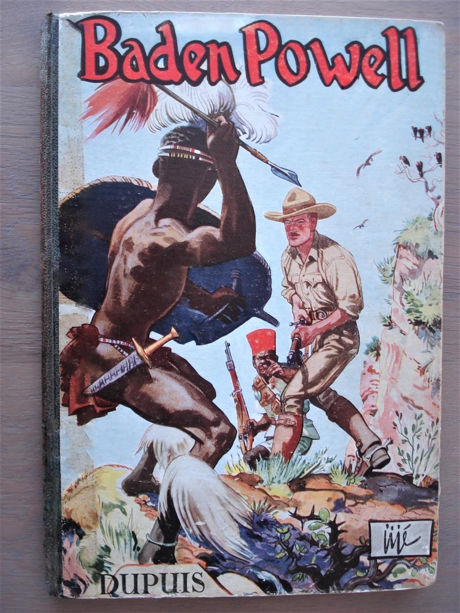 Baden Powell * 1 * Baden Powell * HC * 1ste druk * 1950 * Jijé * Dupuis