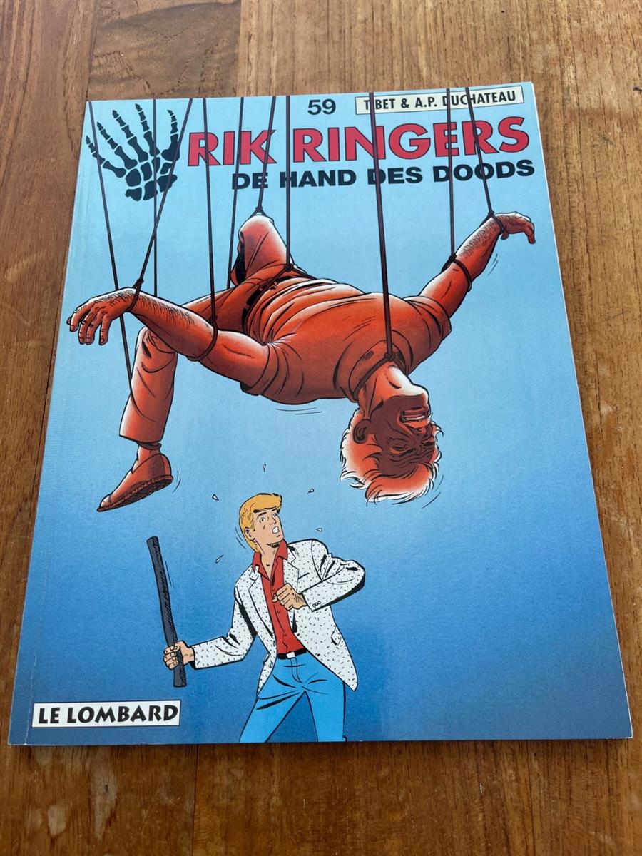 Rik Ringers -Nr.59- De hand des doods- sc- Eerste druk 1998