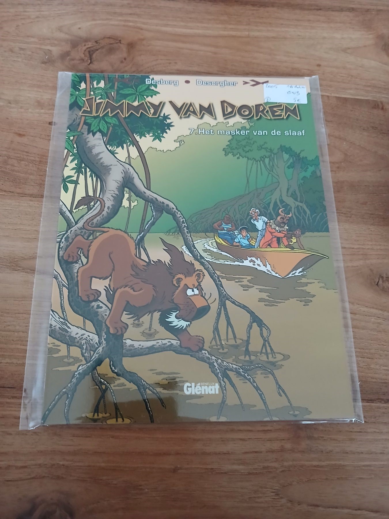 Jimmy van Doren -7-Het masker vd slaafl- sc-2005-eerste druk