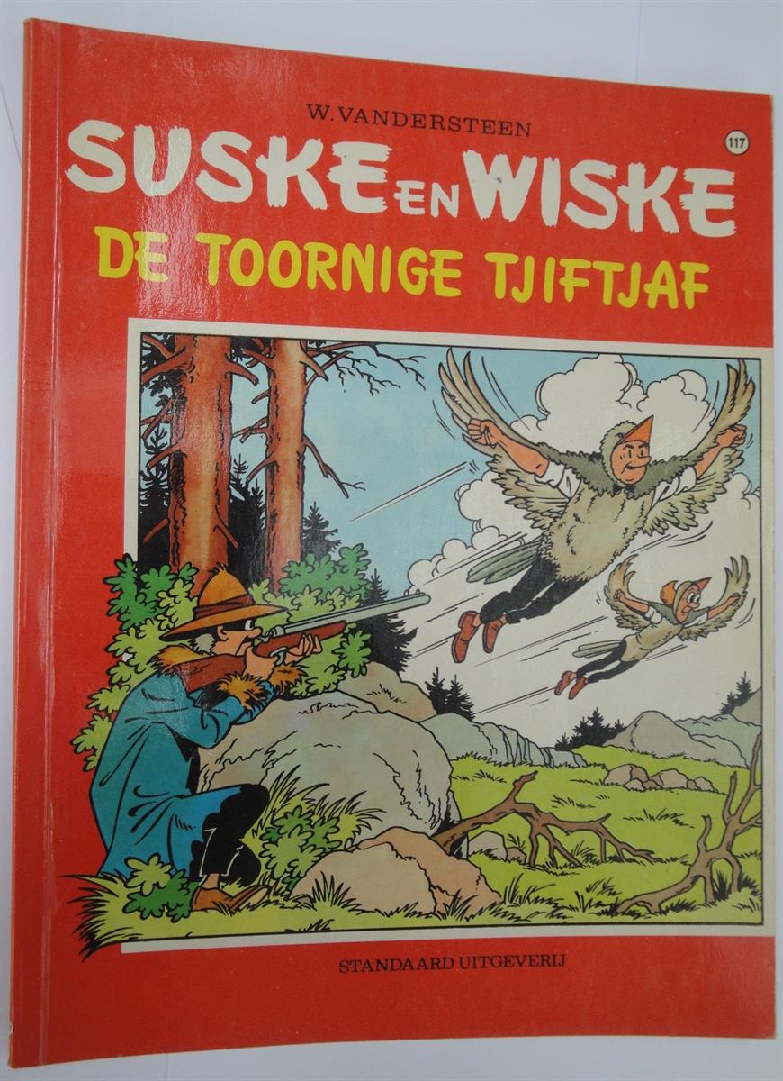 Suske en Wiske VK117 - De Toornige Tjiftjaf - eerste druk - sc - 1971