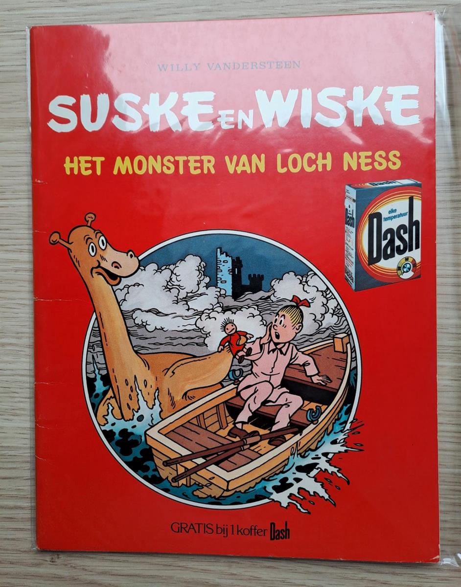 Suske en Wiske - het monster van Loch Ness - 1978 - 1e druk - standaard