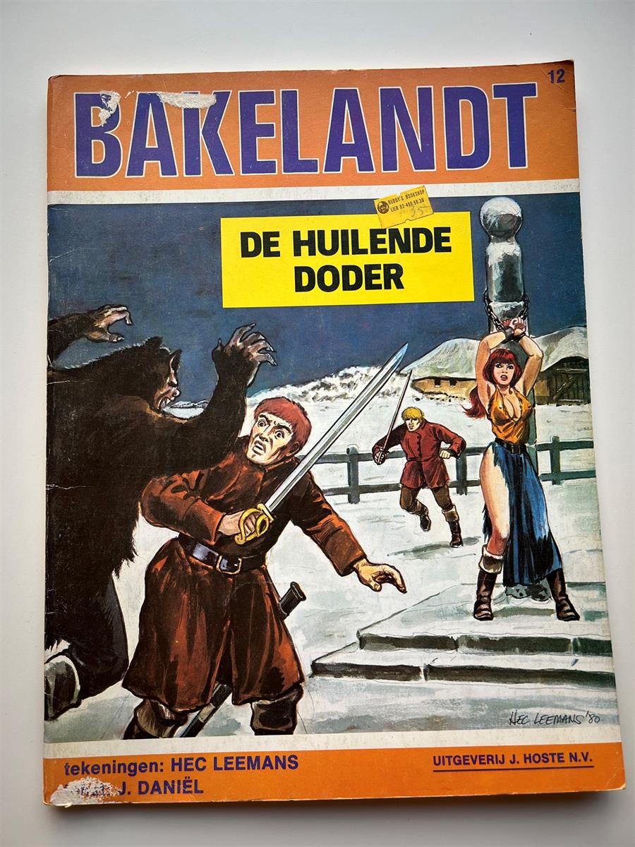 Bakelandt nr 12 - De huilende doder - 1ste druk 1980 - SC