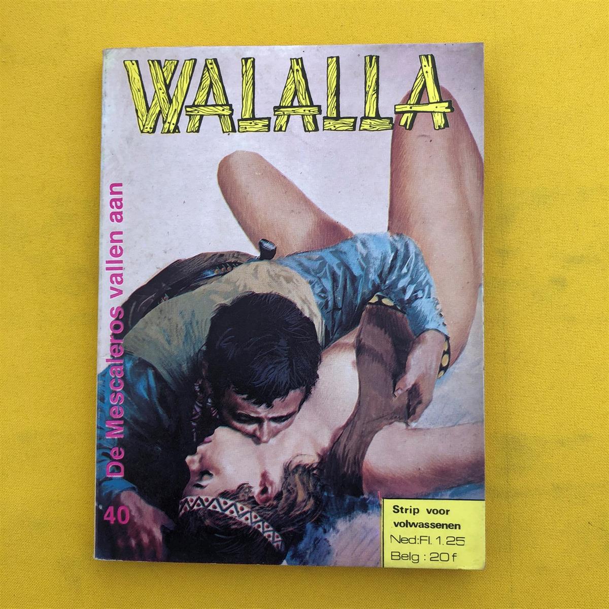 Walalla -40- De Mescaleros vallen aan - Eerste druk - 1974
