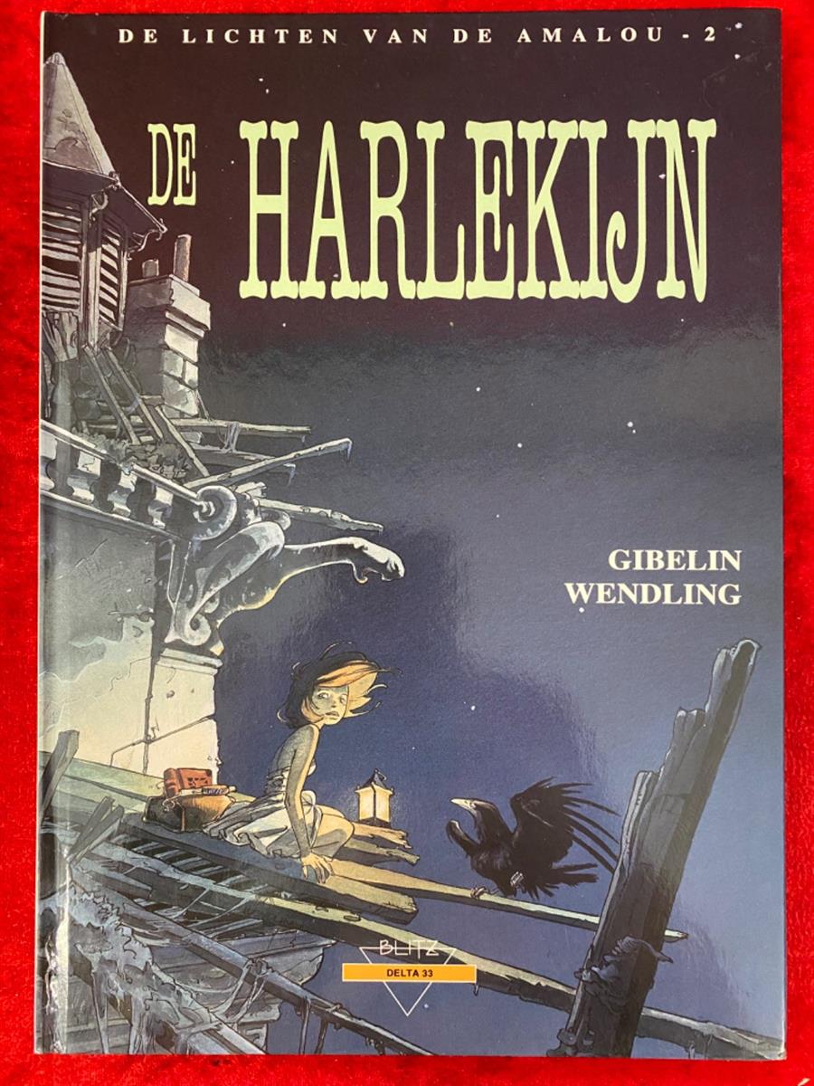 Collectie Delta - deel 33 - De lichten van de Amalou - deel 2 - De harlekijn - Oranje uitgave - hc - 1993