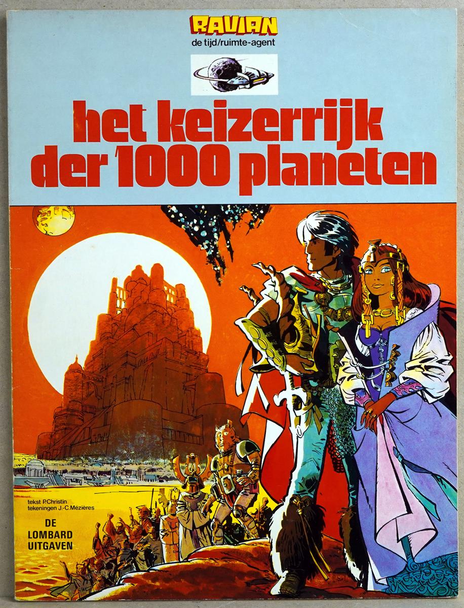 Ravian 2. Het keizerrijk der 1000 planeten -sc- 1e druk, 1973 -Lombard