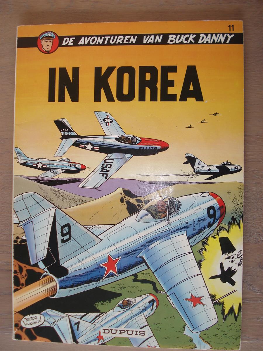 Buck Danny (2x) - 11. In Korea + 12. De onbemande vliegtuigen - Dupuis - 2de druk - 1973 - SC