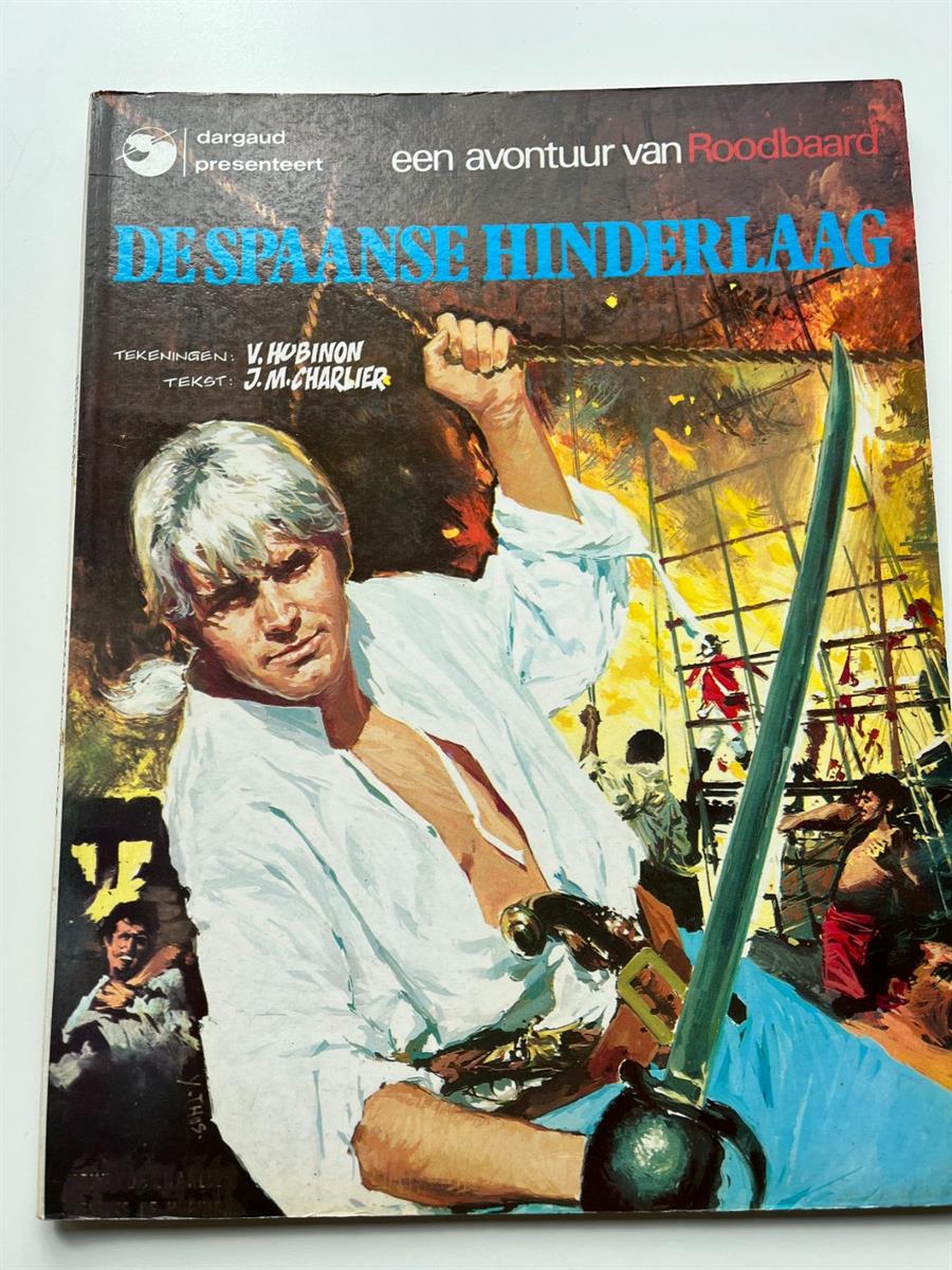 Roodbaard nr 7 - De Spaanse hinderlaag - Herdruk