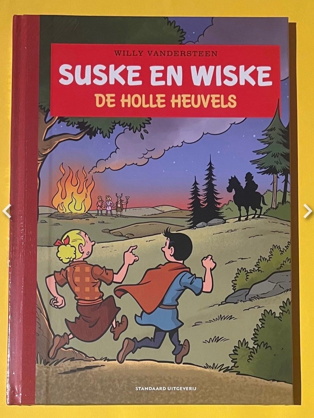 Suske en Wiske - De Holle Heuvels - Luxe hardcover met linnen rug - Gelimiteerde en genummerde oplage - Eerste druk - 2026