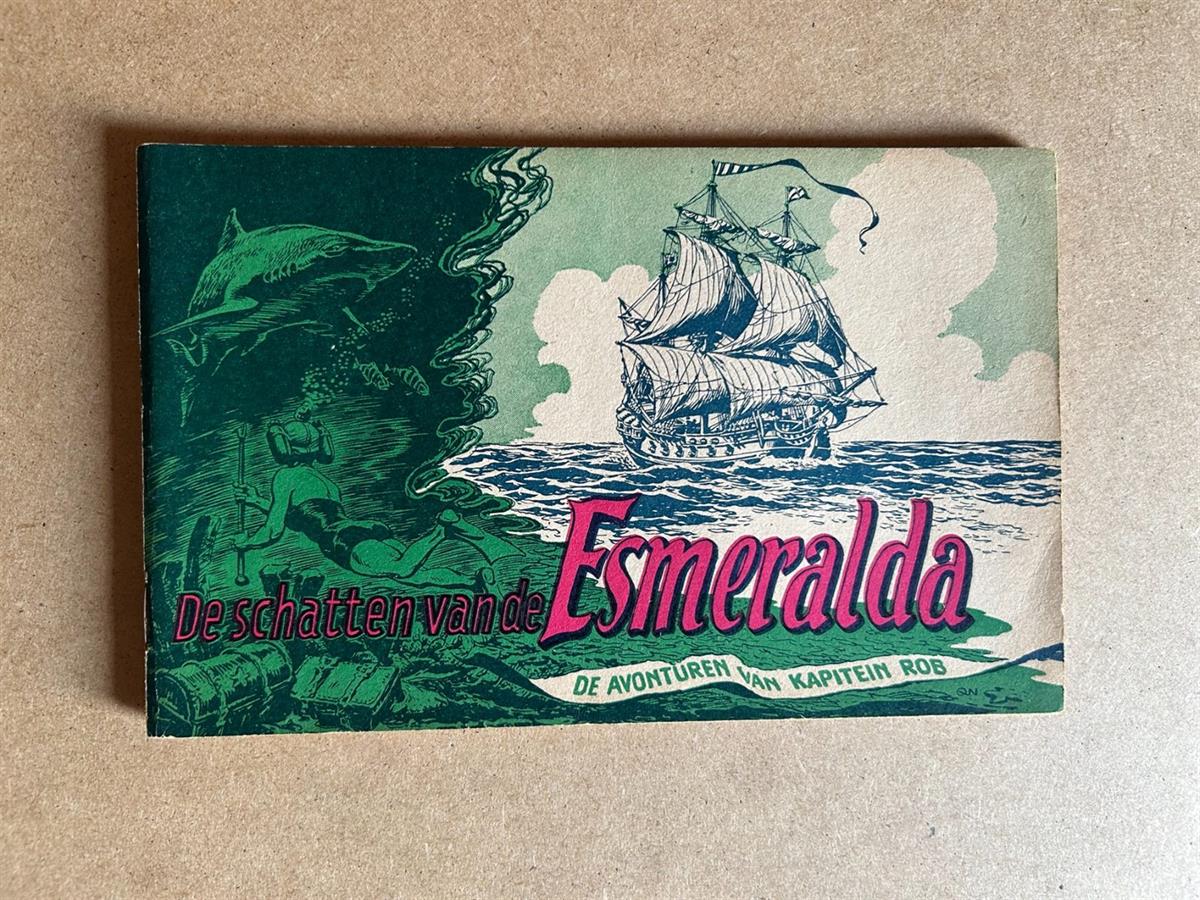 Kapitein Rob, nummer 30, De schatten van de Esmeralda, 1953
