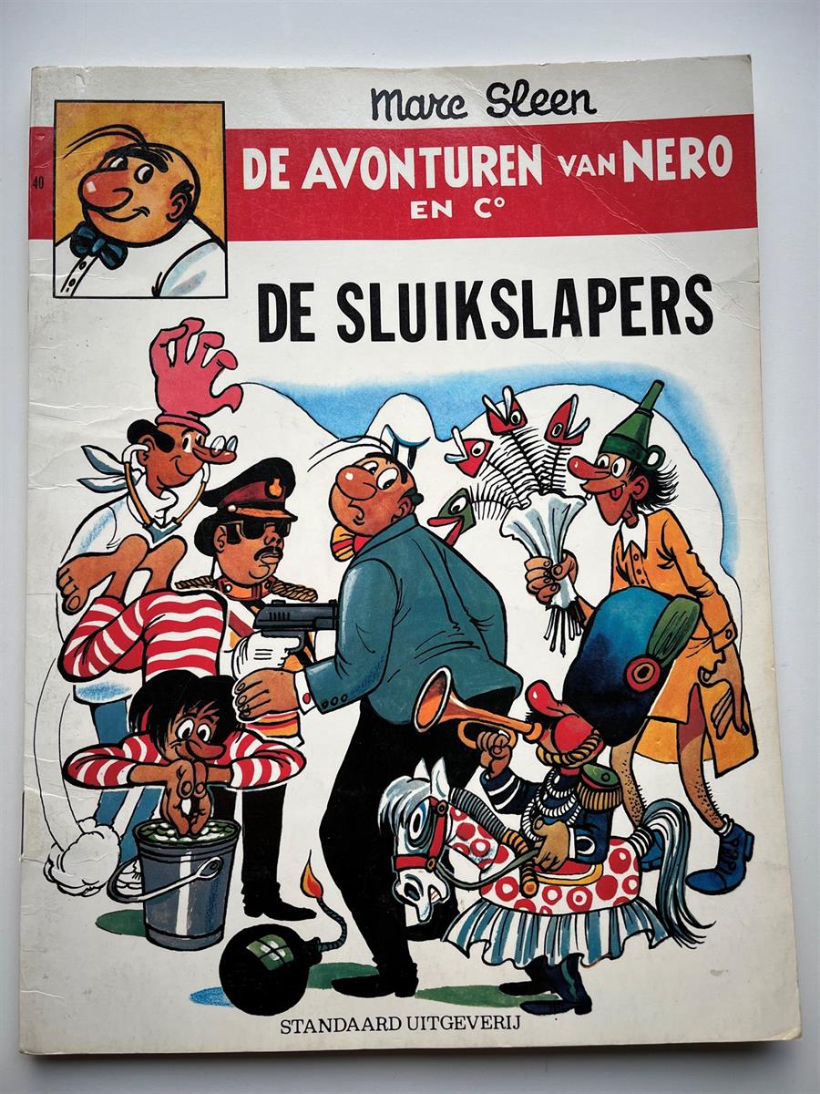 Nero nr 40 - De sluikslapers - 1ste druk 1975 - SC