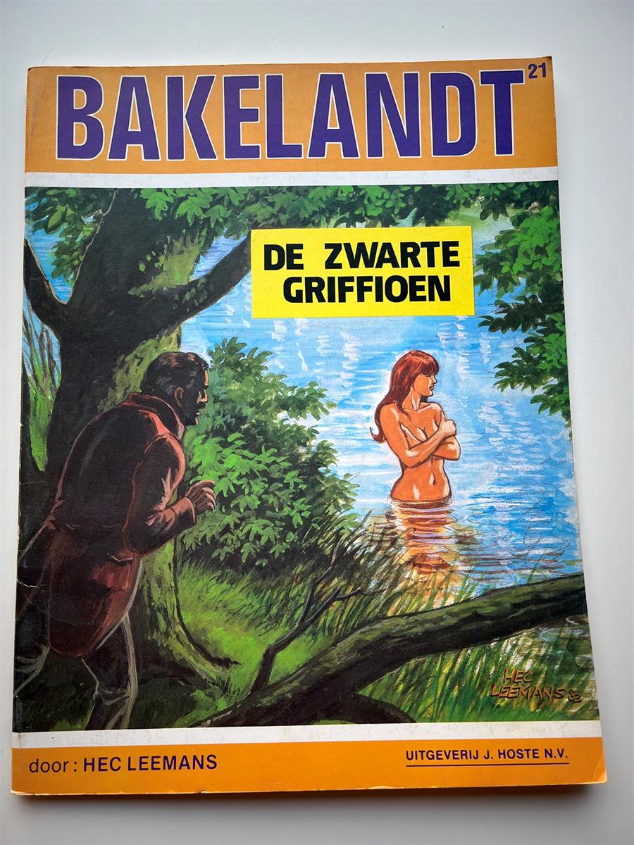Bakelandt nr 21 - De zwarte griffioen - 1ste druk 1983 - SC