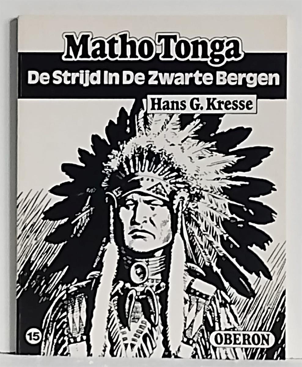 Oberon zwart wit reeks - Nr 15 - Matho Tonga - De strijd in de Zwarte Bergen - Oberon - 1977