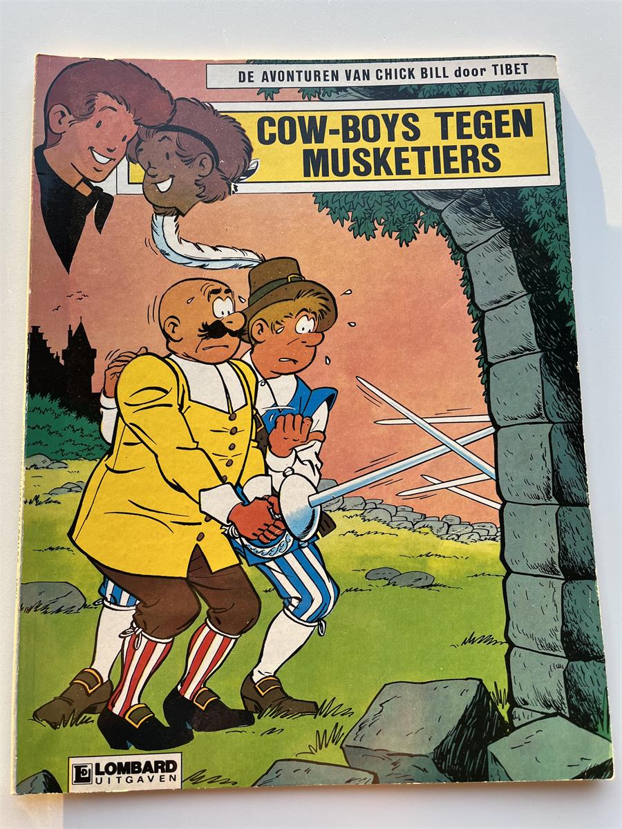 Chick Bill nr 22 - Cowboys tegen musketiers - Herdruk - SC