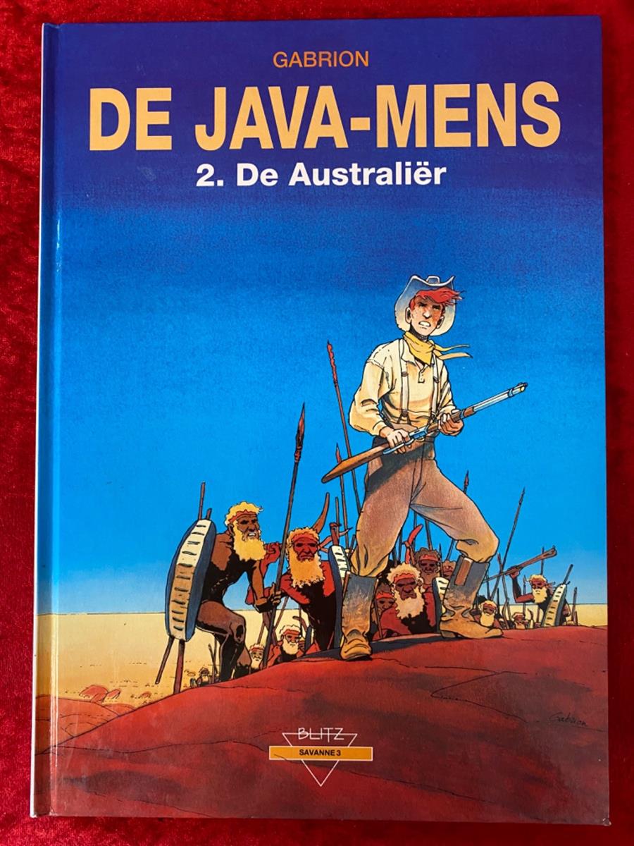 Collectie Savanne - deel 3 - De Java-mens - deel 2 - De Australiër - Oranje uitgave - hc - 1992