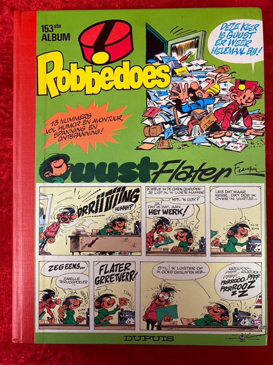 Robbedoes bundeling - deel 153 - Robbedoes verzamelde nummers - Dupuis uitgave - hc - 1980