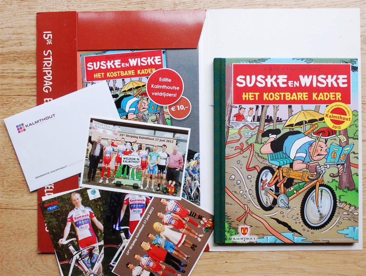 Suske en Wiske - Het Kostbare Kader- 2012 - Gelegenheidsuitgave Kalmthout- persmap