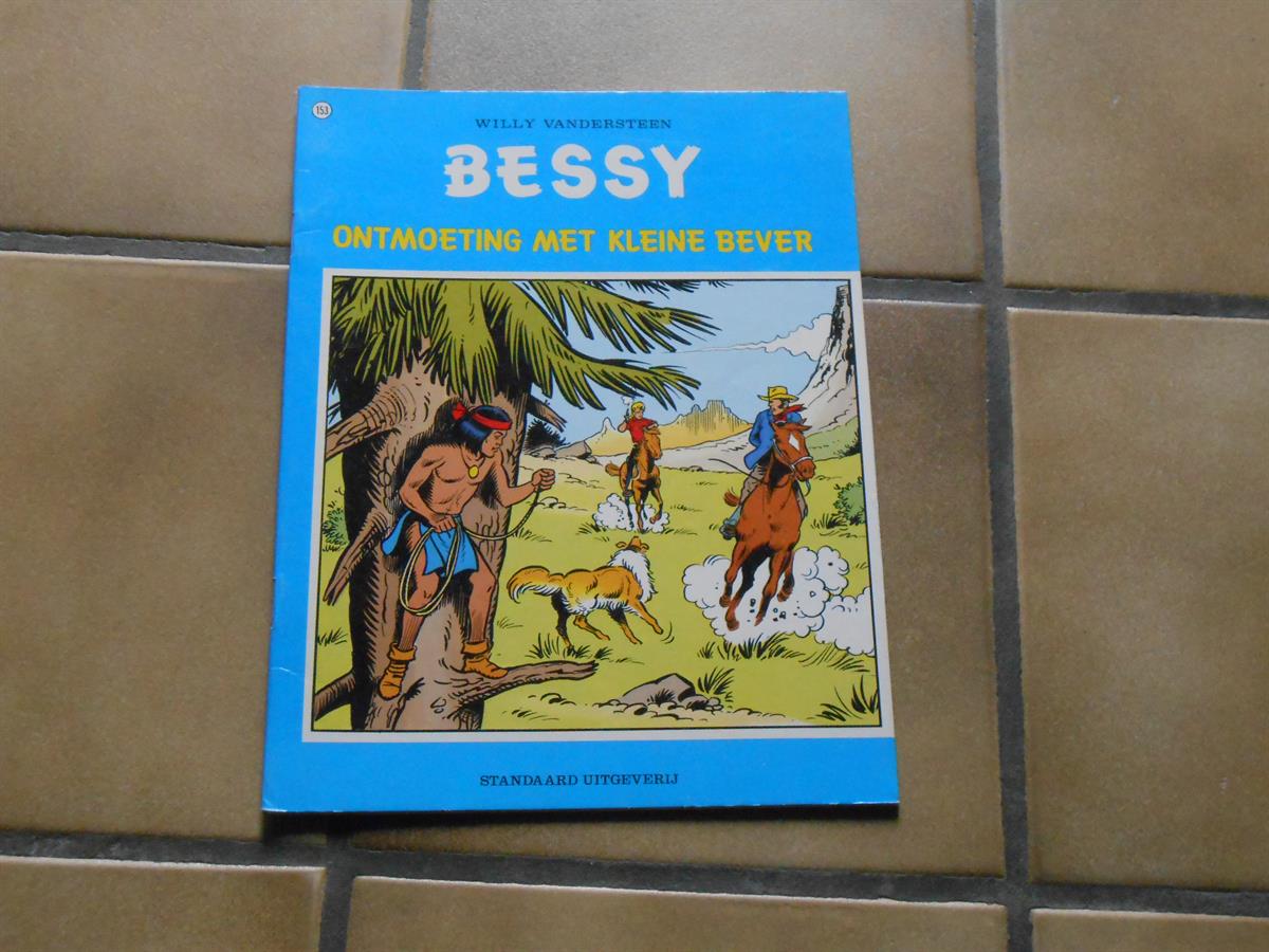 bessy 153: ontmoeting met kleine bever - 1ste dr - sc - 1983