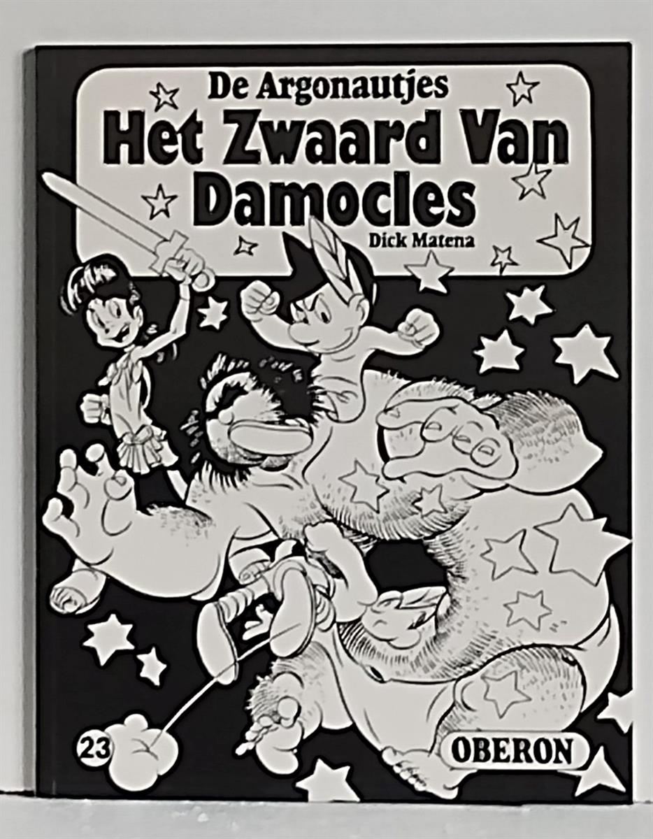 Oberon zwart wit reeks - Nr 23 - Argonautjes - Het zwaard van Damocles - Oberon - 1978