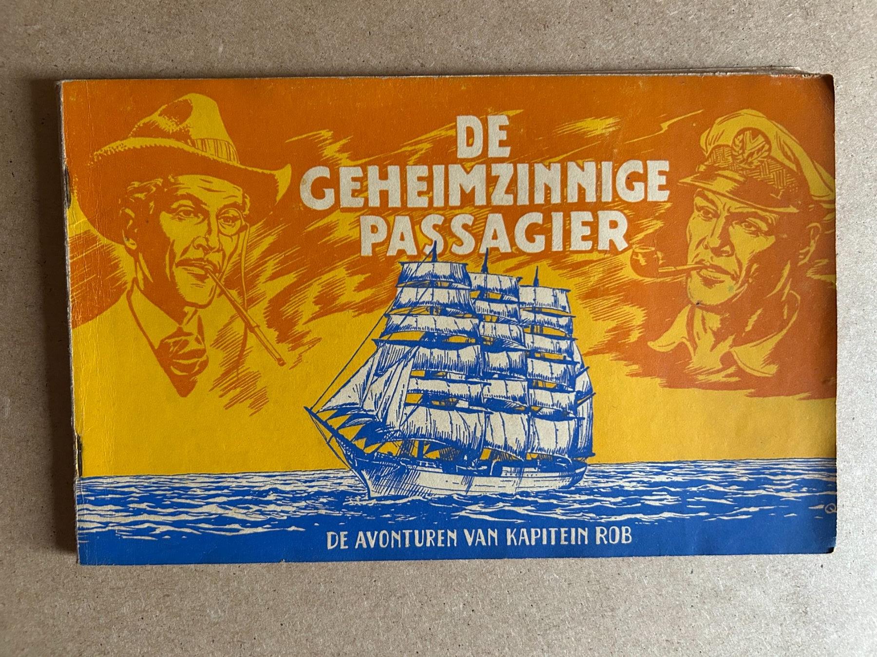 Kapitein Rob, nummer 28, De geheimzinnige passagier, 1953