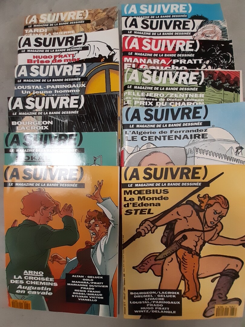 A Suivre jaargang 1993. Maandblad