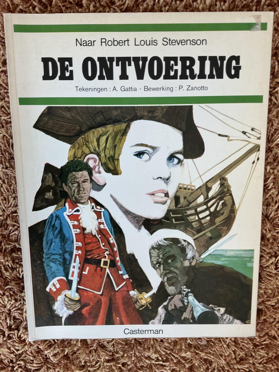 Schatkamer reeks - deel 3 De ontvoering - Casterman - 1978