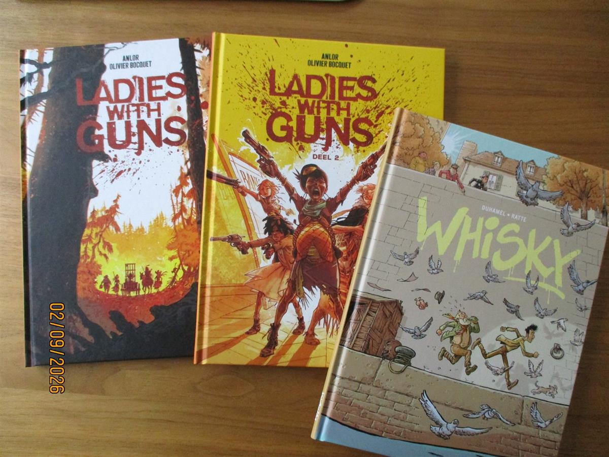 Ladies with guns 1 + 2 en Whisky - 3 x HC - 1e druk 2025 - 2026
