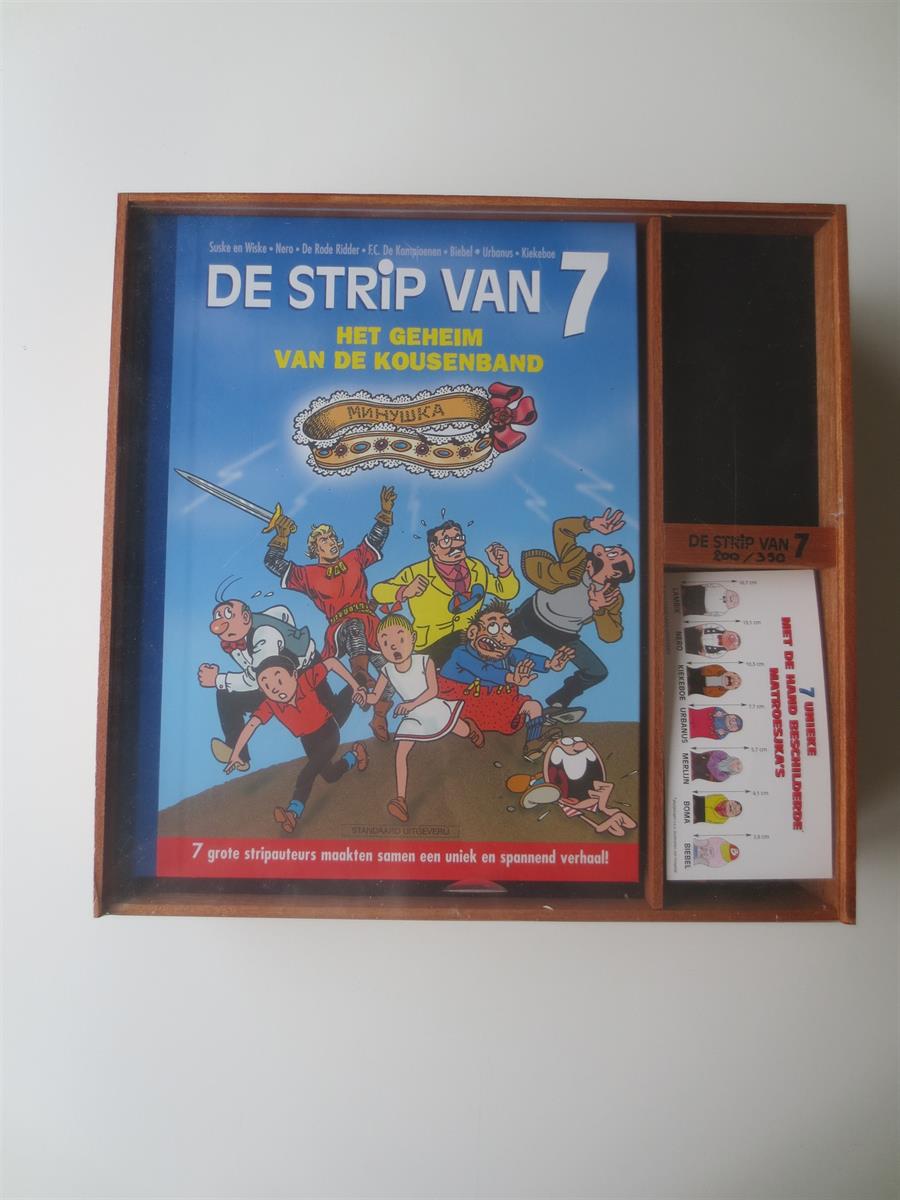 Suske en Wiske e.a. - Het geheim van de kousenband - Luxe HC in doos - 1e druk 2001