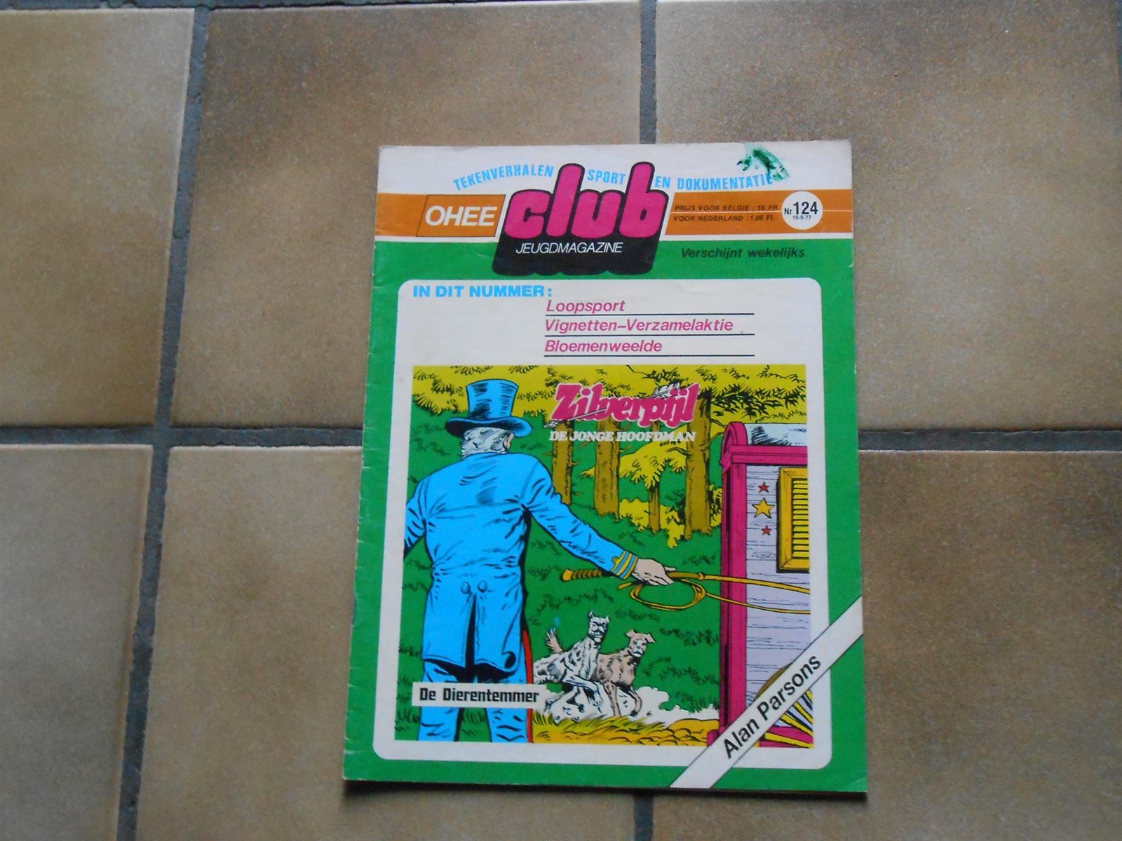 ohee club 124: zilverpijl de dierentemmer - sc - 1977