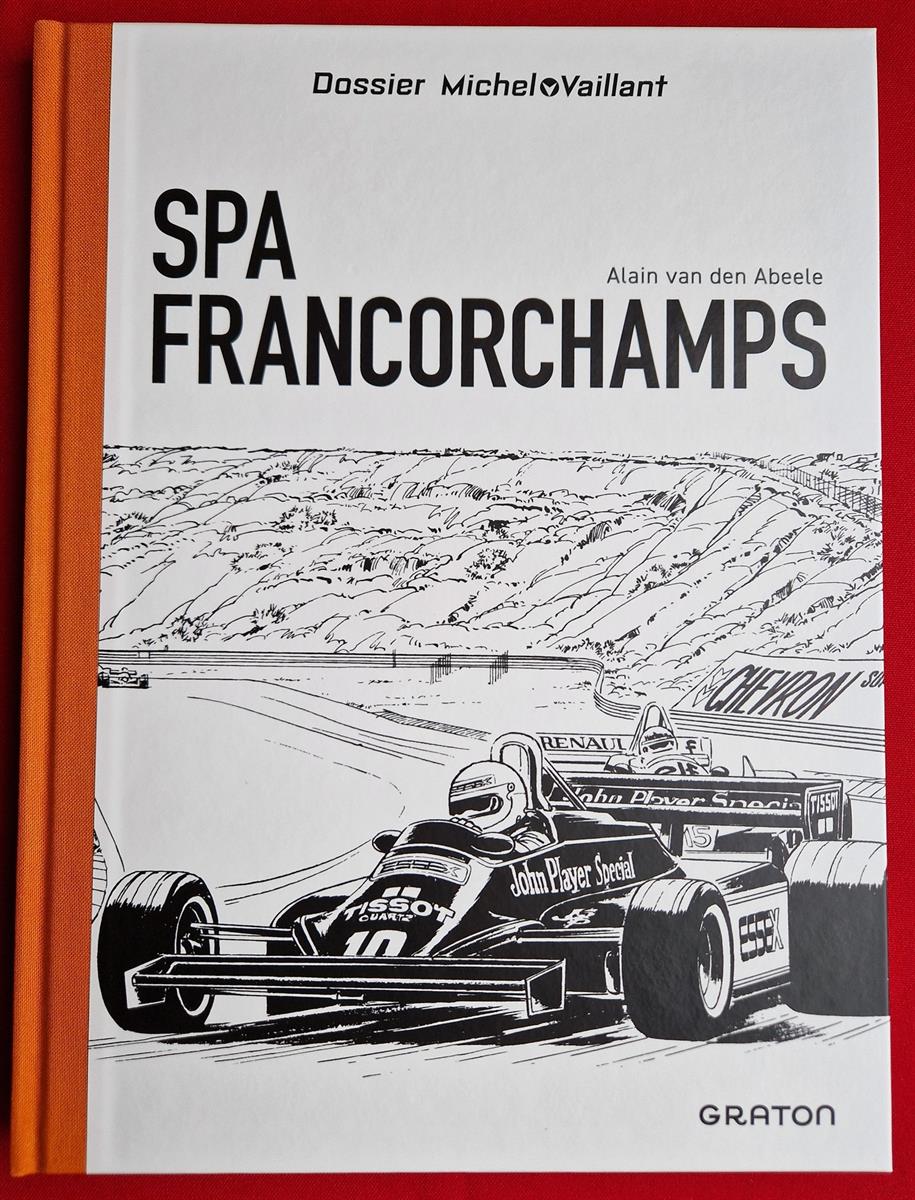 Michel Vaillant Dossier Spa Francorchamps - Hardcover LUXE met linnen rug - 2025