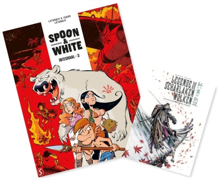 Spoon & White Integraal 03. +gratis mini-album (A6-formaat): Legende van de Scharlaken Wolken 01 - hc (+stofomslag) - 35 jaar Silvester - 2026