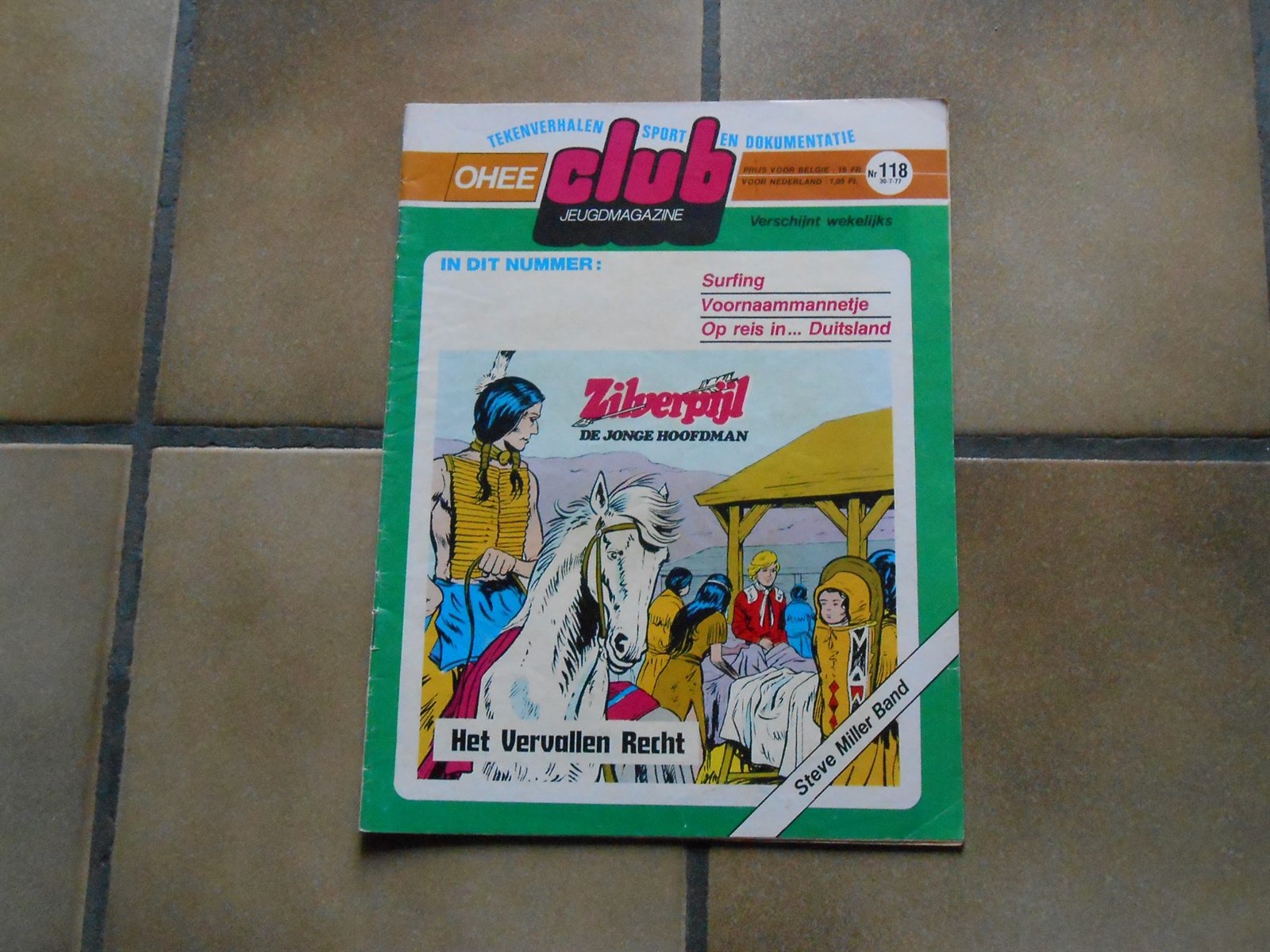 ohee club 118: zilverpijl het vervallen recht - sc - 1977